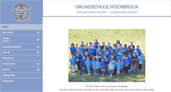 Desktop Screenshot of grundschule-hochbrueck.de